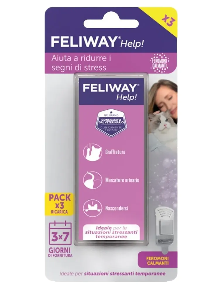 Feliway Help 3 ricariche  