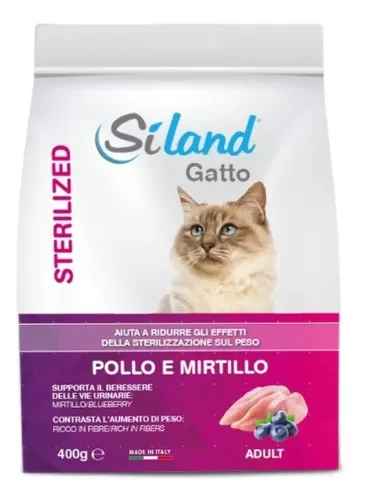 Siland Sterilized pollo e mirtillo 400 g  