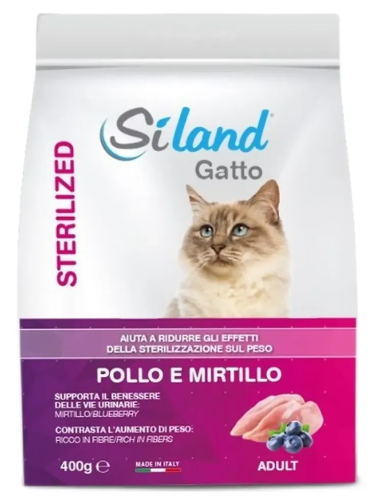 Siland Sterilized pollo e mirtillo 400 g  