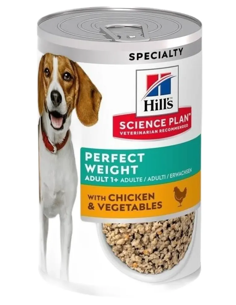 Hill's Science Plan cane Adult Perfect Weight Pollo e Verdure 363 gr  