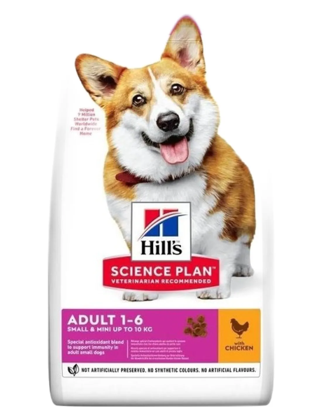 Hill's Science Plan cane adult small e mini pollo 1,5 kg  