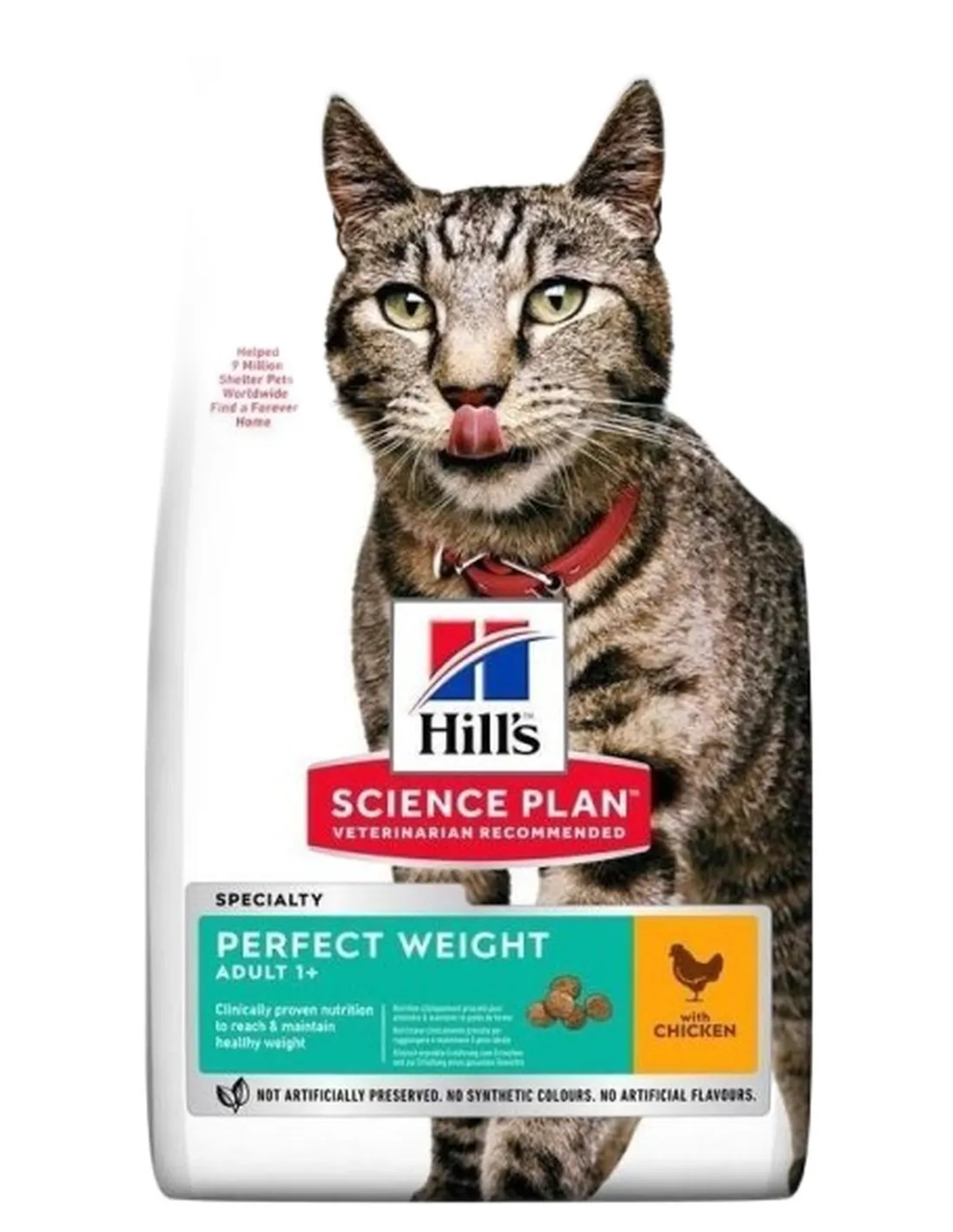 Hill's Science Plan gatto Adult Perfect Weight pollo 1,5 kg   Hill's Science Plan gatto Adult Perfect Weight pollo 1,5 kg