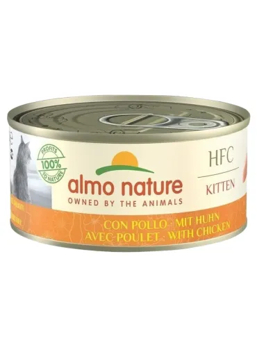 Almo nature HFC natural gatto Kitten Pollo 150 gr  