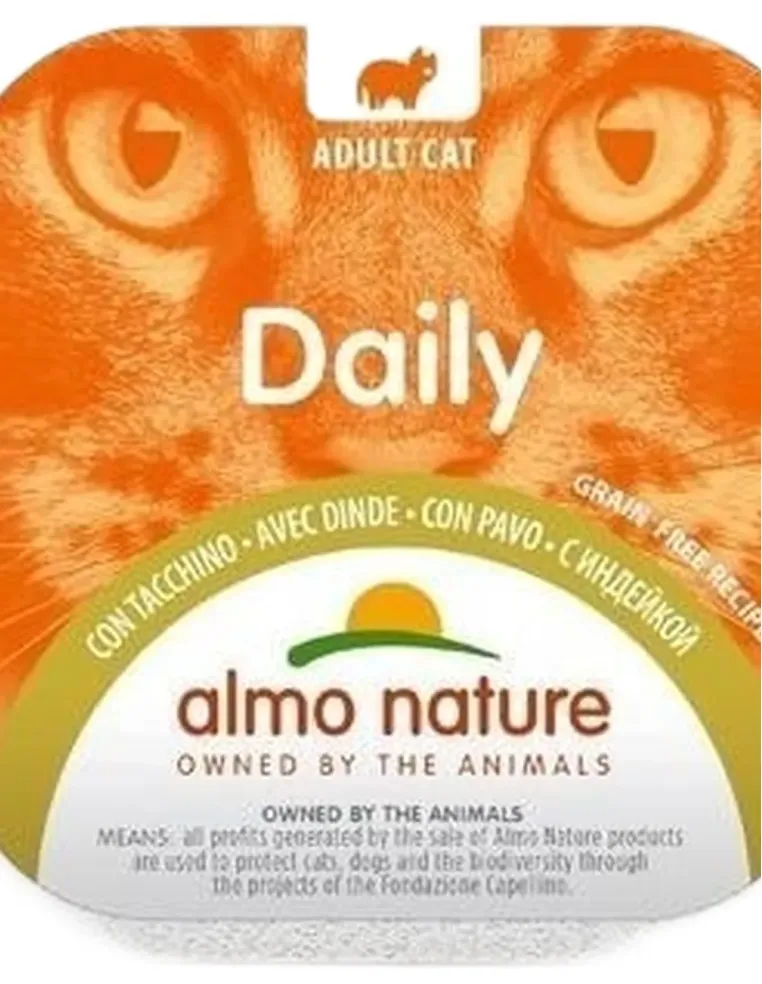 Almo nature daily gatto adult con tacchino 100 gr  