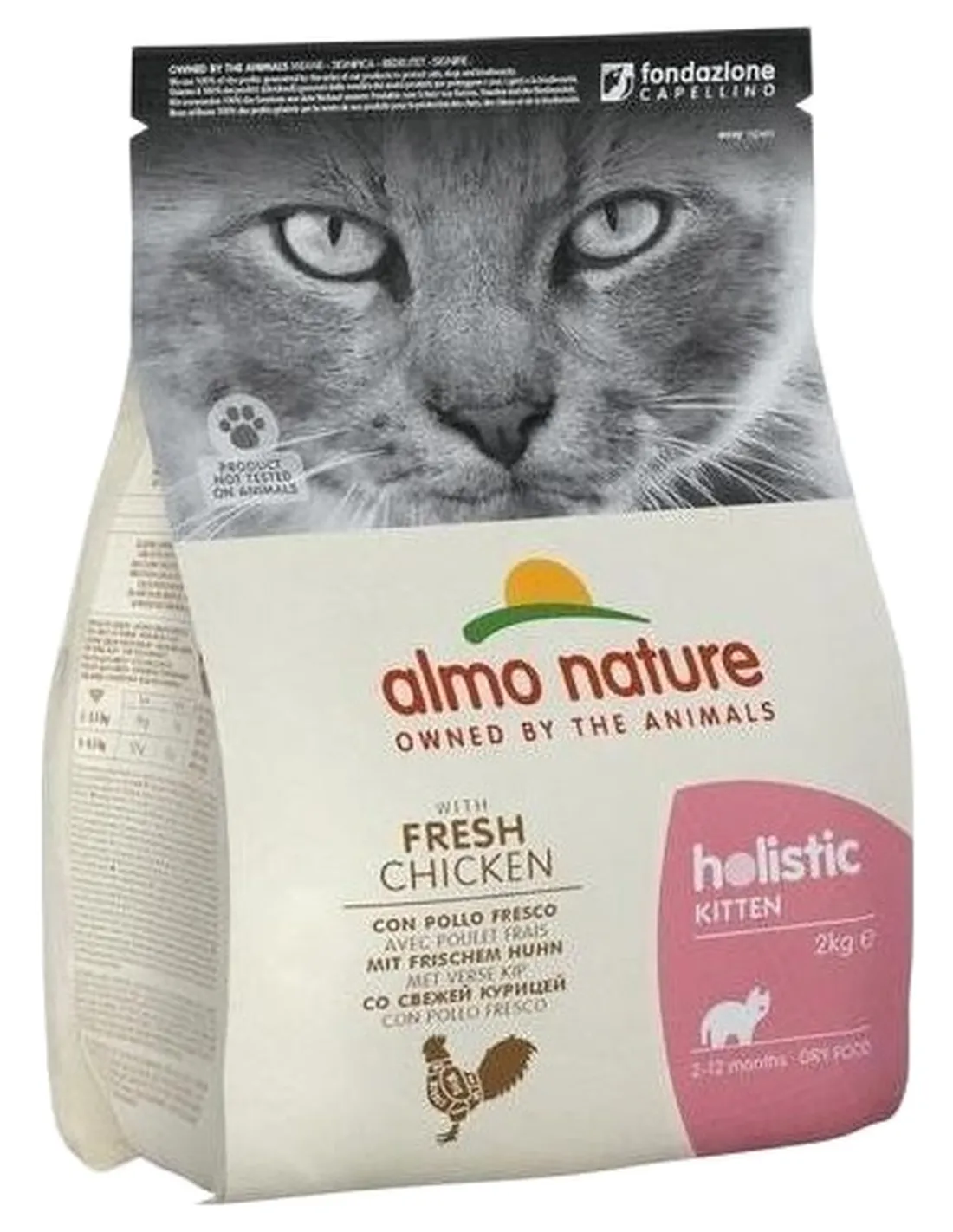 Almo nature holistic kitten con pollo fresco 2 kg   Almo nature holistic kitten con pollo fresco 2 kg