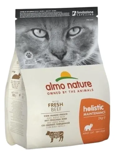 Almo nature holistic gatto adult manzo fresco 2 kg