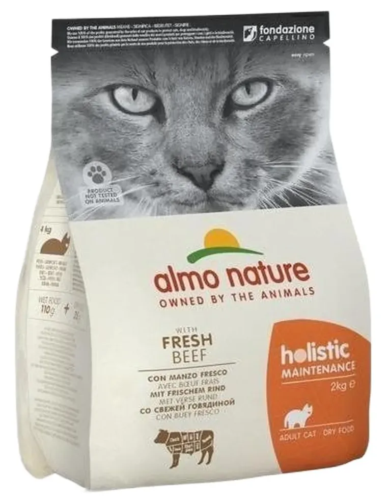 Almo nature holistic gatto adult manzo fresco 2 kg  