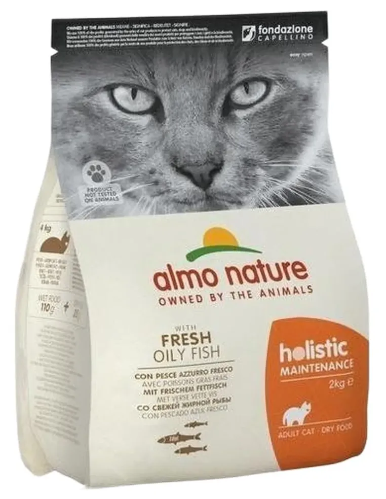 Almo nature holistic gatto adult pesce azzurro e riso 2 kg  