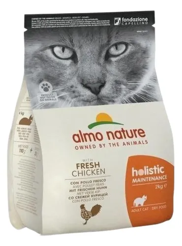 Almo nature holistic gatto adult con pollo fresco 2 kg  
