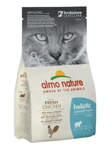Almo nature holistic gatto urinary help pollo fresco 400 gr  