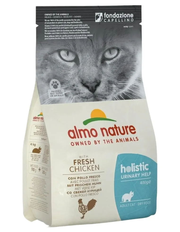 Almo nature holistic gatto urinary help pollo fresco 400 gr  