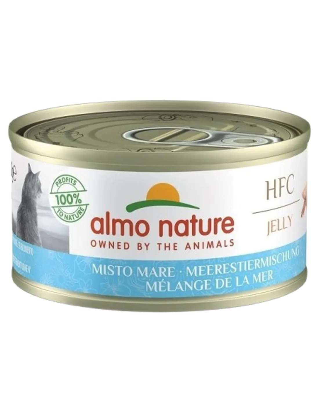 Almo nature hfc jelly gatto adult misto mare 70 gr   Almo nature hfc jelly gatto adult misto mare 70 gr