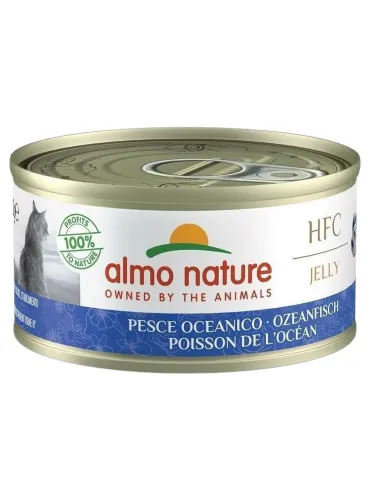 Almo nature hfc jelly gatto adult pesce oceanico 70 gr  