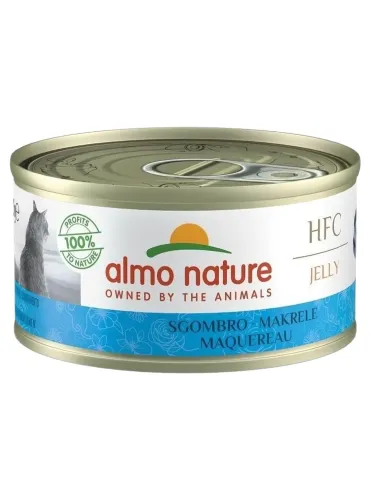 Almo nature hfc jelly gatto adult sgombro 70 gr  