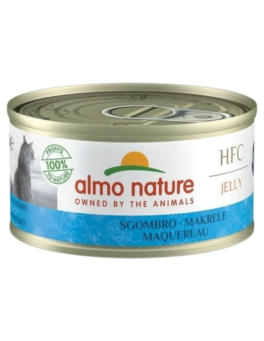 Almo nature hfc jelly gatto adult sgombro 70 gr  