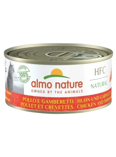 Almo nature HFC natural gatto Adult pollo e gamberetti 150 gr