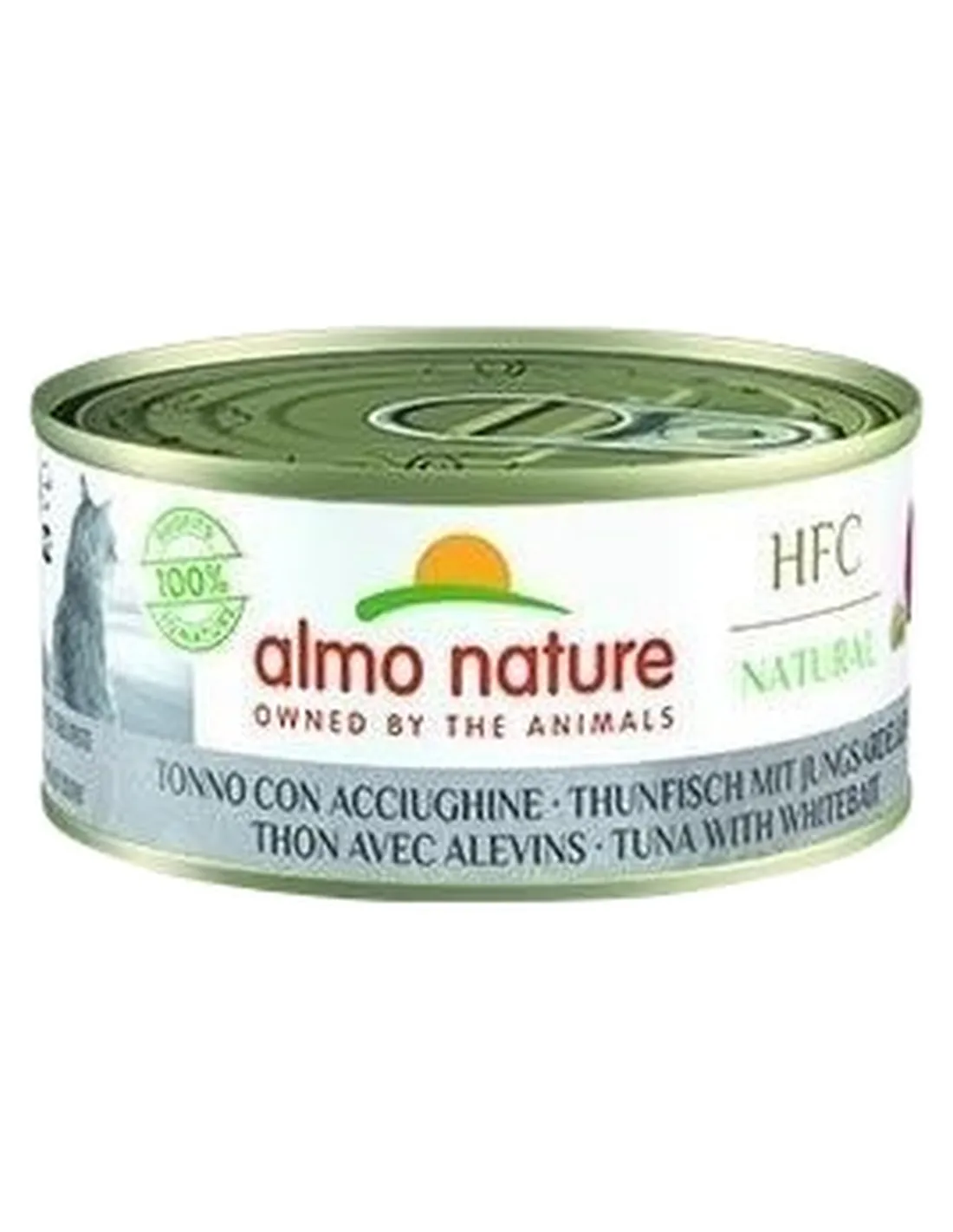 Almo nature HFC natural gatto Adult tonno con acciughine 150 gr  