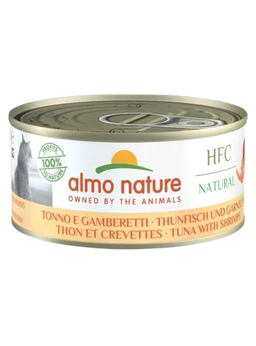 Almo nature HFC natural gatto Adult tonno e gamberetti 150 gr  