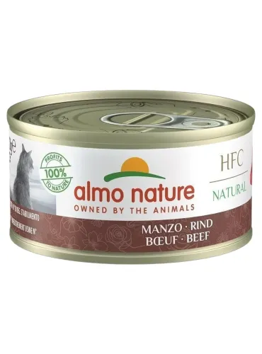 Almo nature hfc natural gatto adult manzo 70 gr  