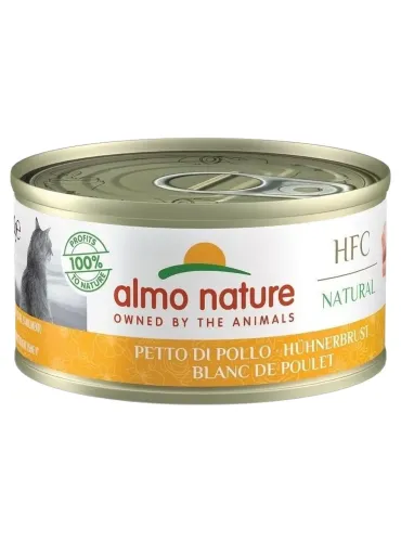 Almo nature hfc natural gatto adult petto di pollo 70 gr  