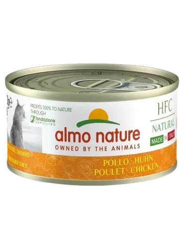 Almo nature hfc natural made in italy gatto pollo 70 gr  