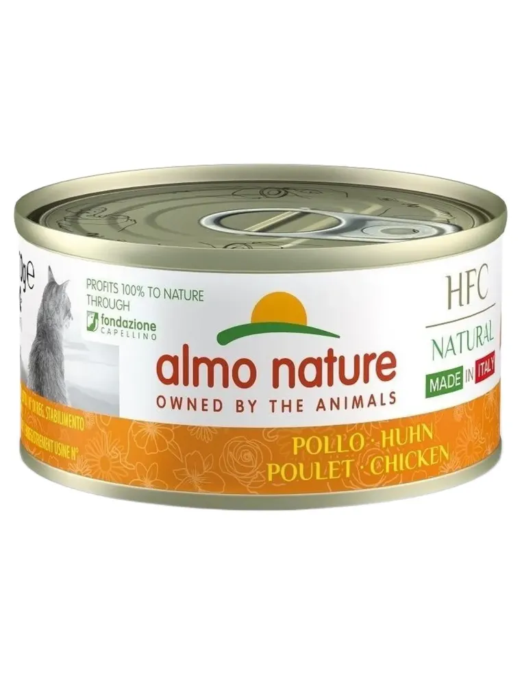 Almo nature hfc natural made in italy gatto pollo 70 gr  