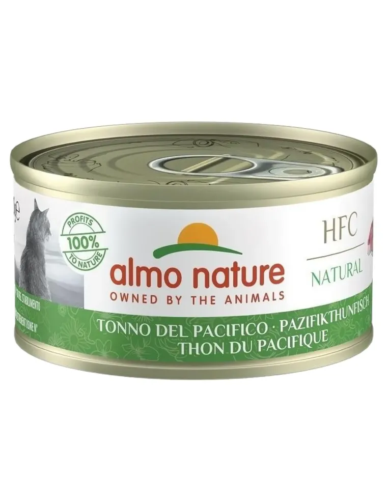 Almo nature hfc natural gatto adult tonno del pacifico 70 gr  