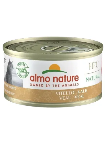 Almo nature hfc natural gatto adult vitello 70 gr  
