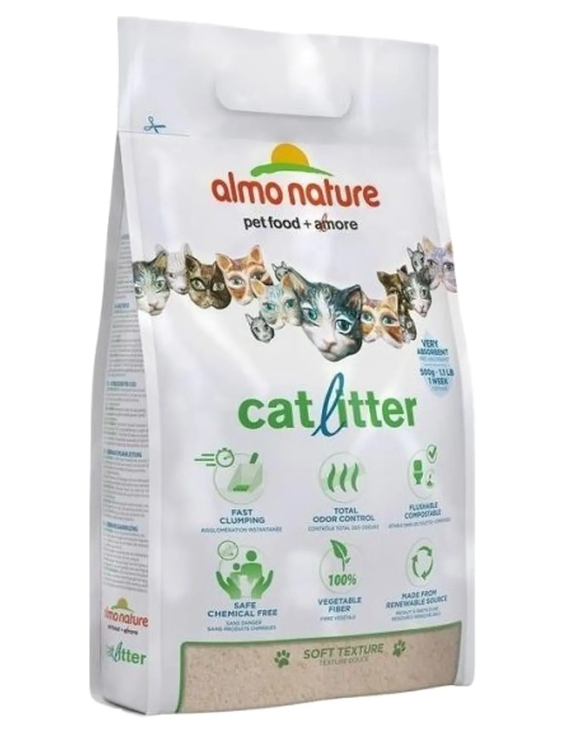 Almo nature cat litter 4,54 kg  
