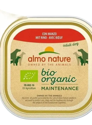 Almo nature pfc daily menù bio cane adult con manzo 100 gr