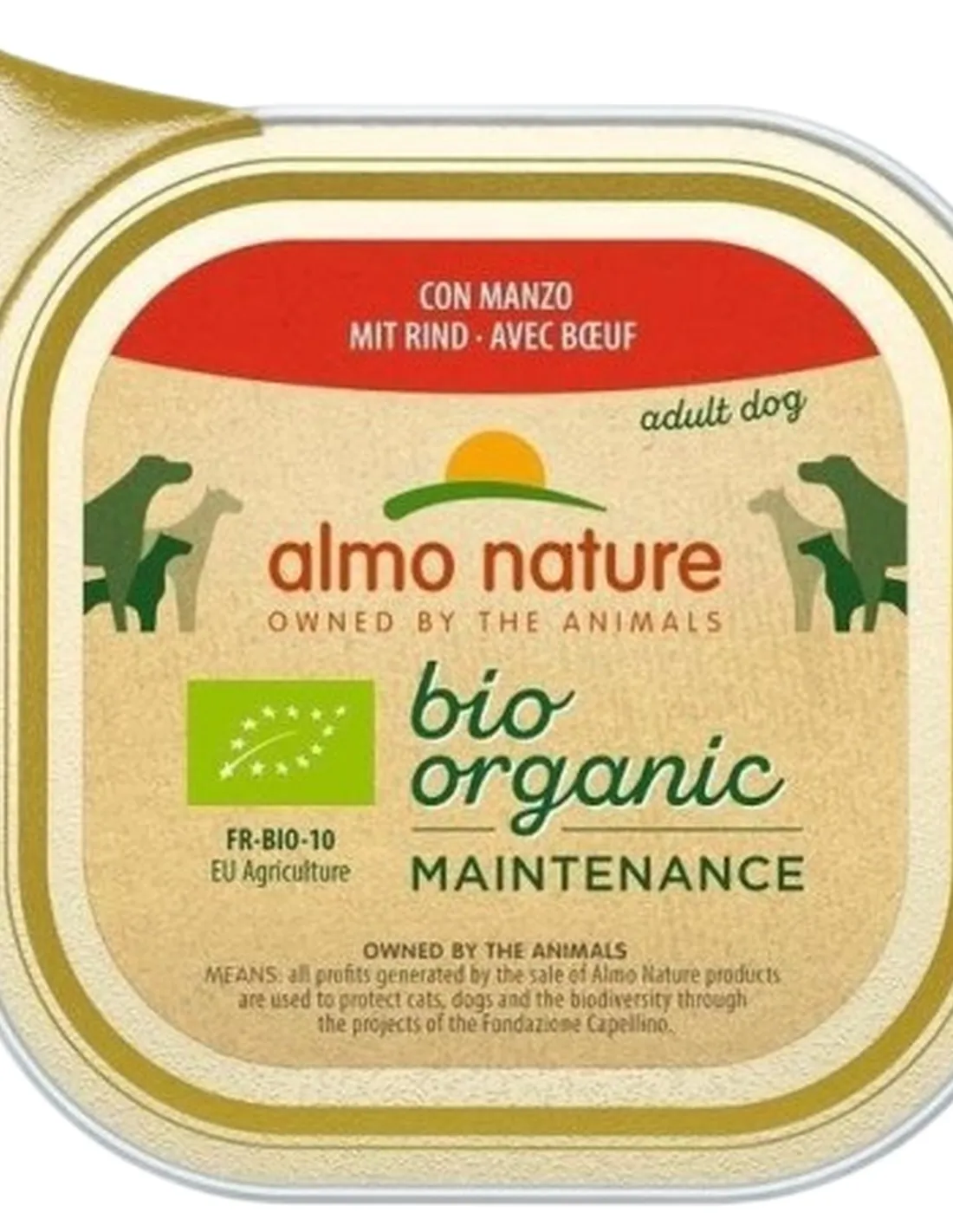 Almo nature pfc daily menù bio cane adult con manzo 100 gr   Almo nature pfc daily menù bio cane adult con manzo 100 gr