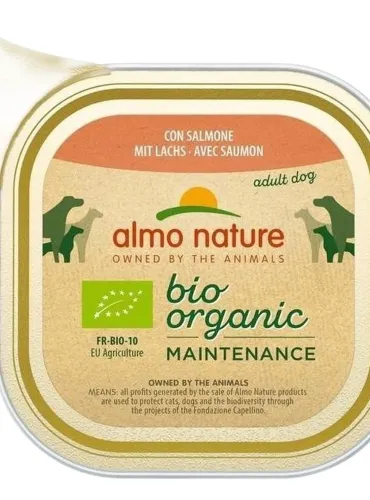 Almo nature pfc daily menù bio cane adult con salmone 100 gr