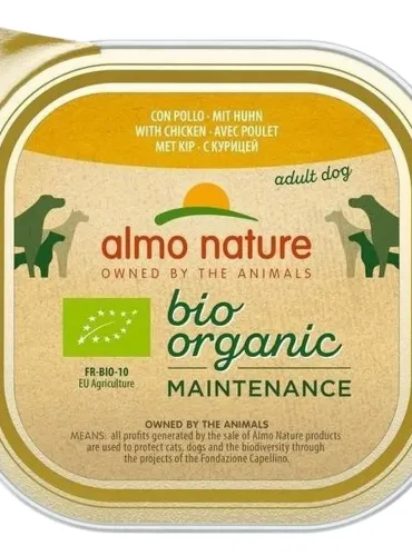 Almo nature pfc daily menù bio cane adult con pollo 300 gr