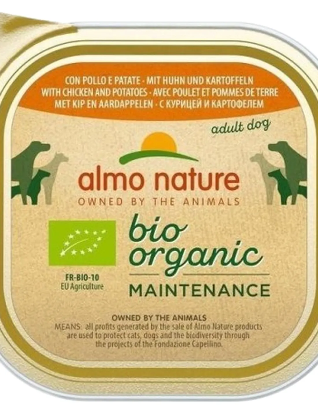 Almo nature pfc daily menù bio cane adult con pollo e patate 300 gr   Almo nature pfc daily menù bio cane adult con pollo e patate 300 gr