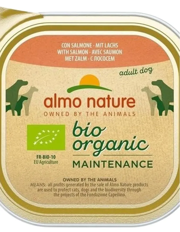 Almo nature pfc daily menù bio cane adult con salmone 300 gr  
