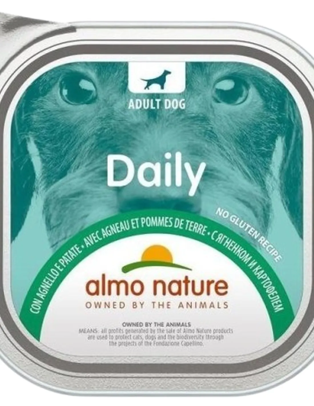Almo nature pfc daily menu cane adult con agnello e patate 300 gr  