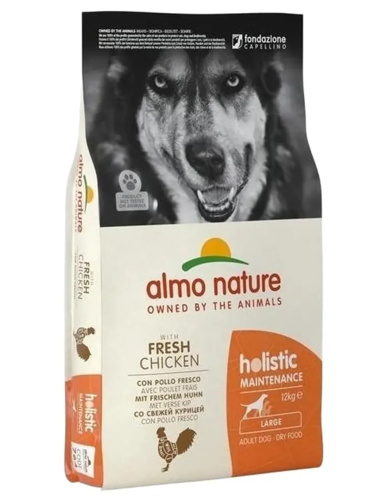 Almo nature holistic cane adult large con pollo 12 kg  