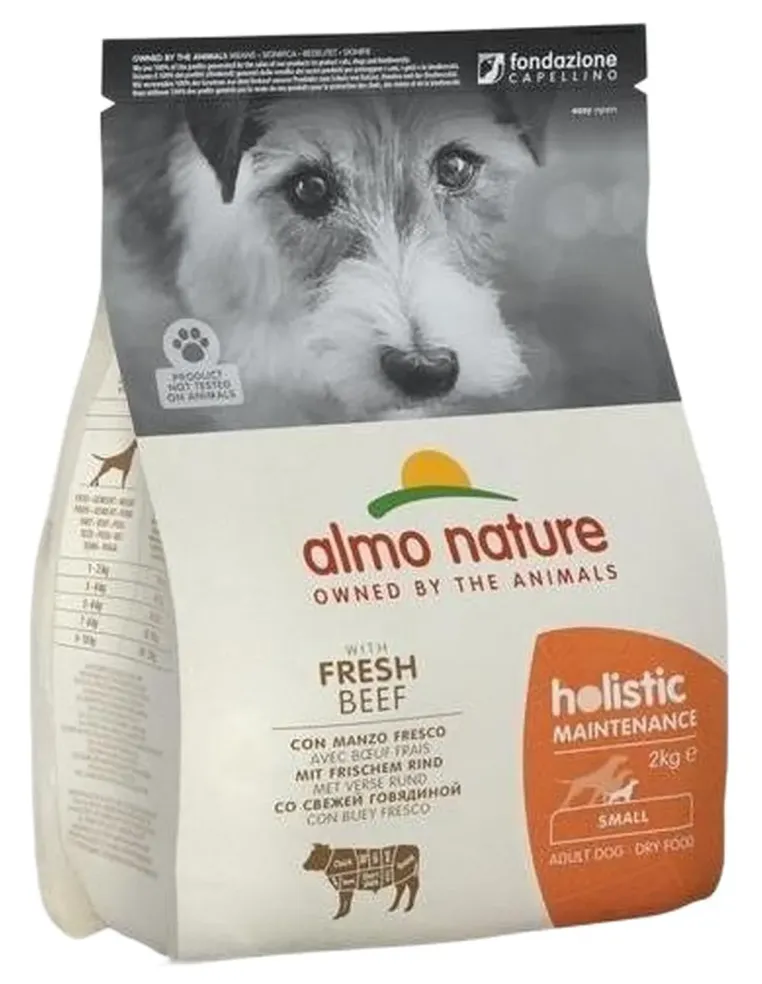 Almo nature holistic cane adult small con manzo 2 kg  