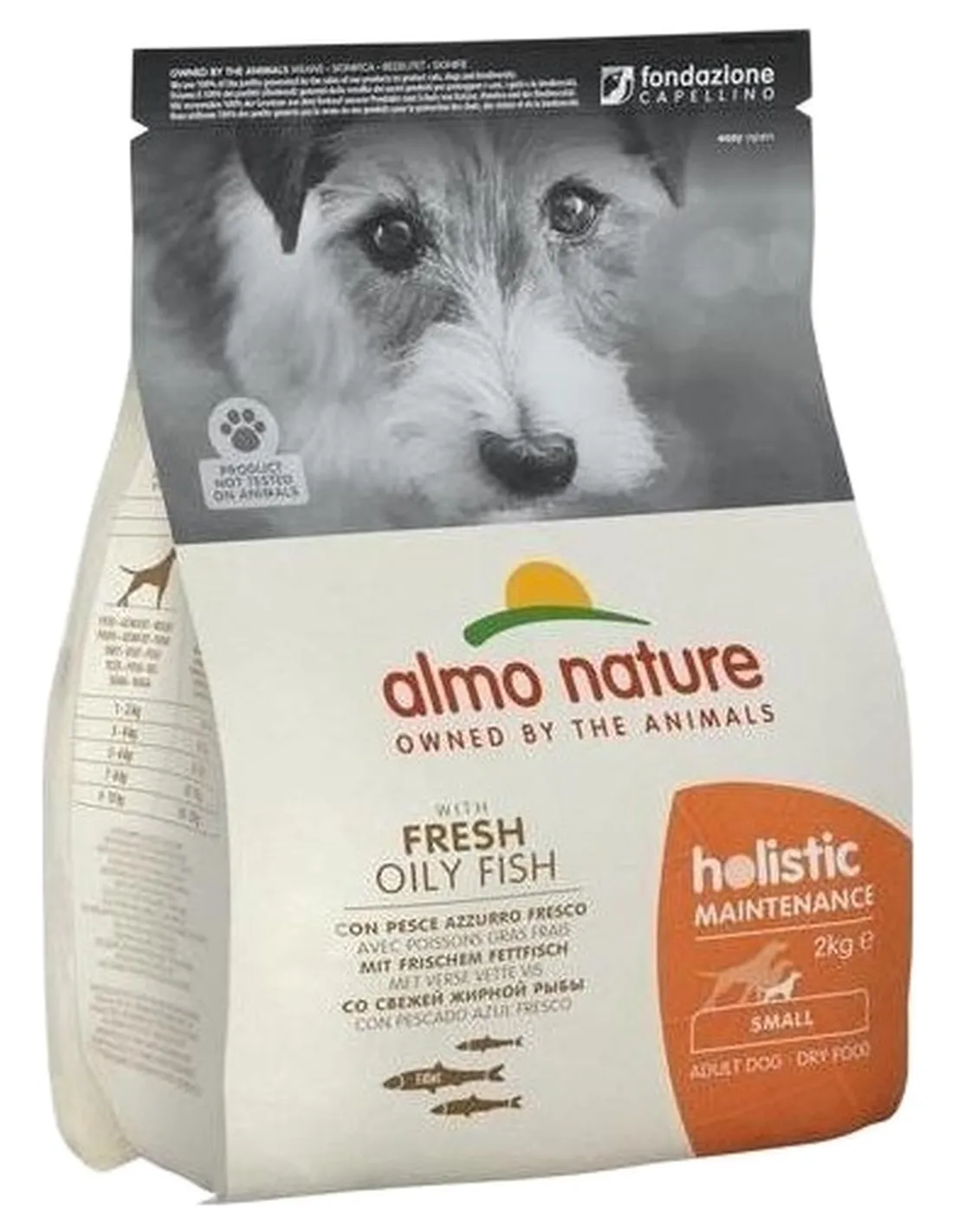 Almo nature holistic cane adult adult small pesce azzurro 2 kg  