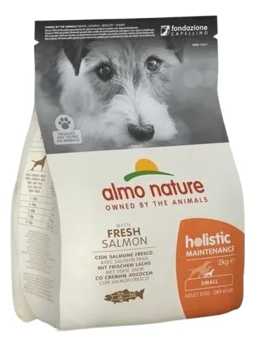 Almo nature holistic cane adult small con salmone 2 kg  