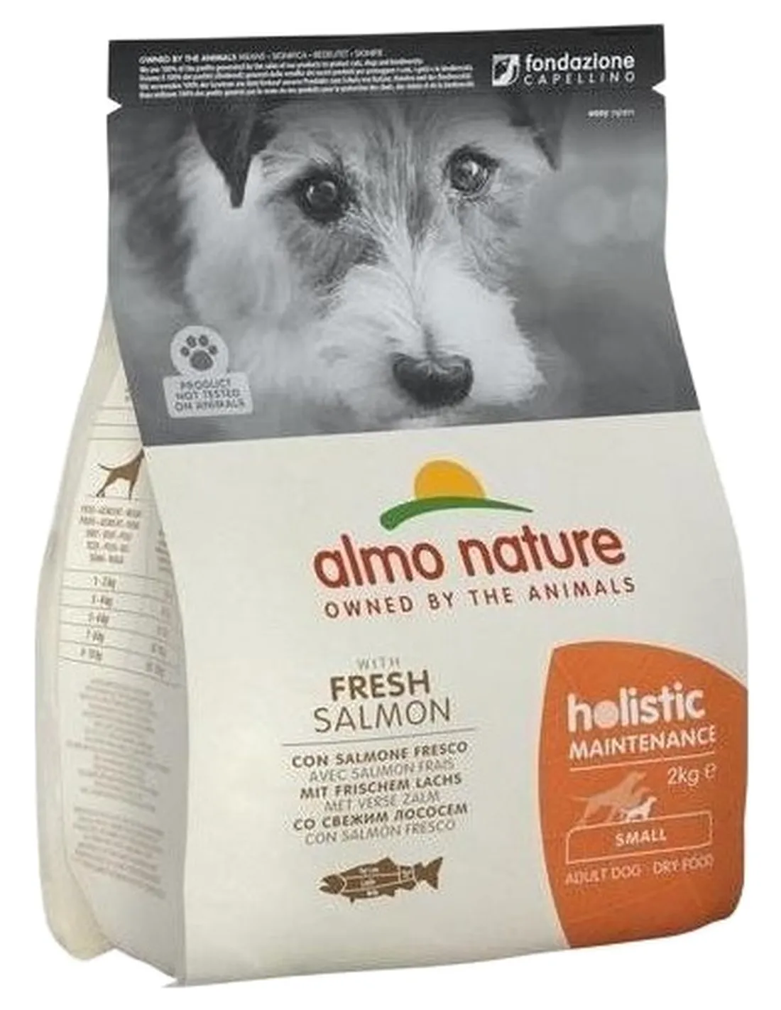 Almo nature holistic cane adult small con salmone 2 kg  