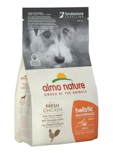 Almo nature holistic cane adult small con pollo 400 gr  