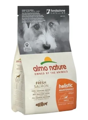 Almo nature holistic cane adult small con salmone 400 gr  