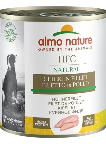Almo nature hfc natural cane adult filetti di pollo 290 gr  