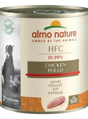 Almo nature hfc puppy pollo 280 gr  