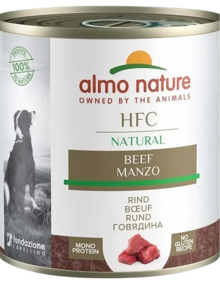 Almo nature hfc classic cane manzo 290 gr  