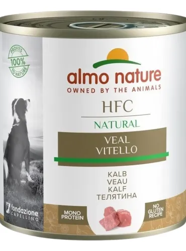 Almo nature hfc natural cane adult vitello 290 gr  