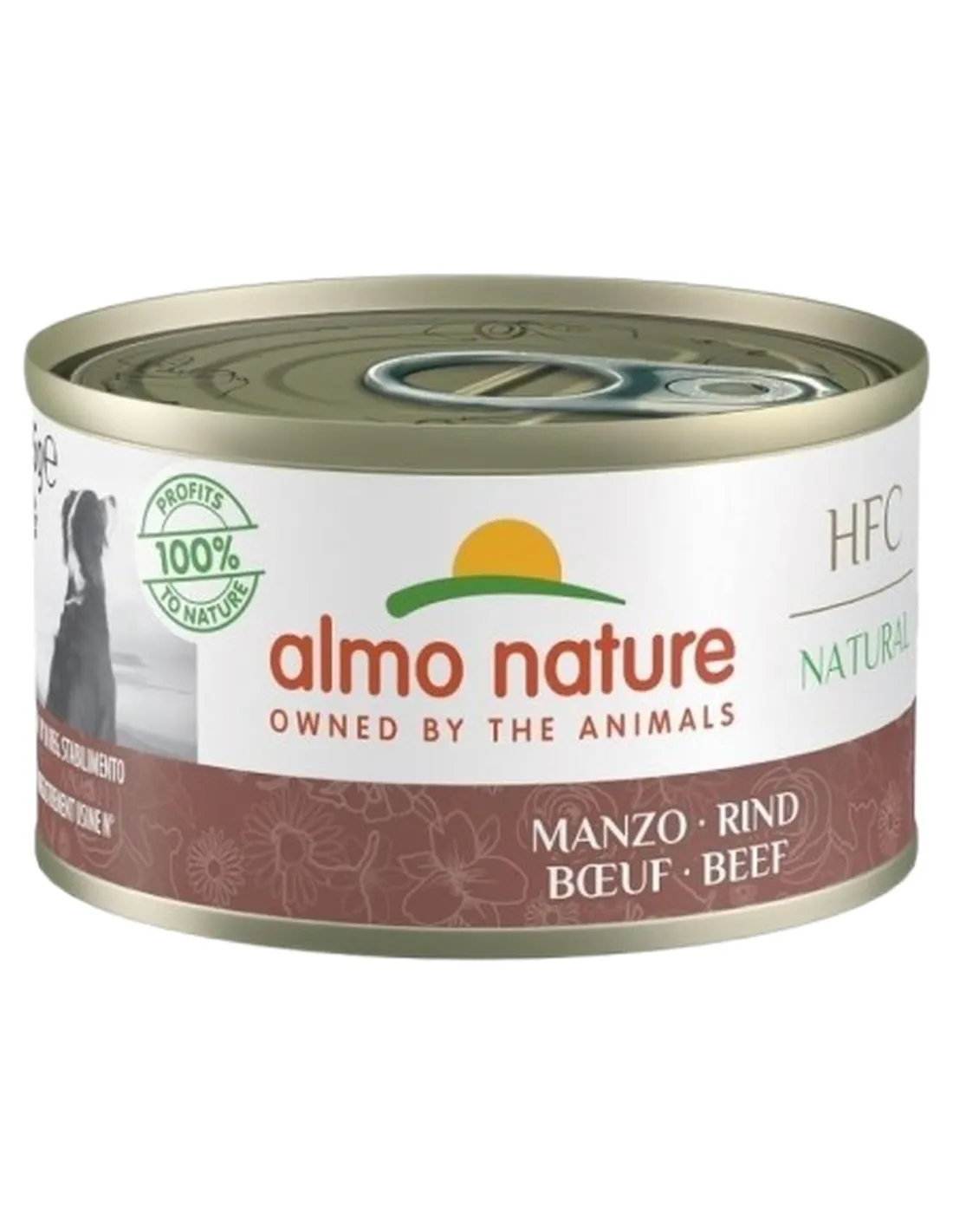 Almo nature hfc natural cane adult manzo 95 gr   Almo nature hfc natural cane adult manzo 95 gr