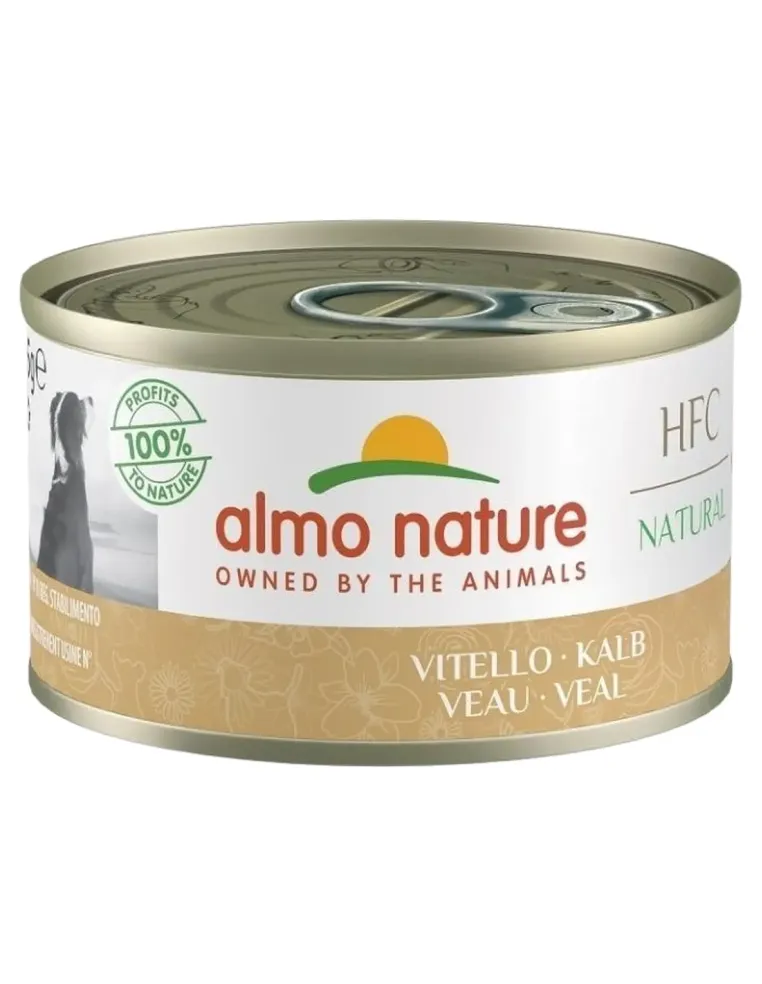 Almo nature hfc natural cane adult vitello 95 gr  