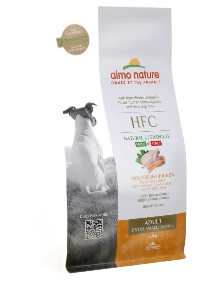 Almo nature HFC cane Adult Pollo XS-S 1,2 kg  